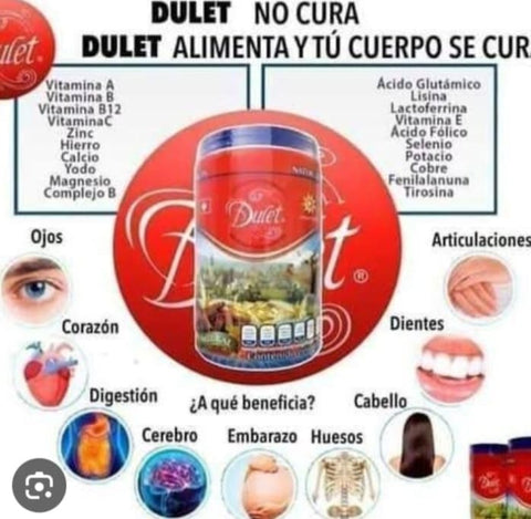 Dulet Lactosuero Suizo Sabor Chocolate 450g